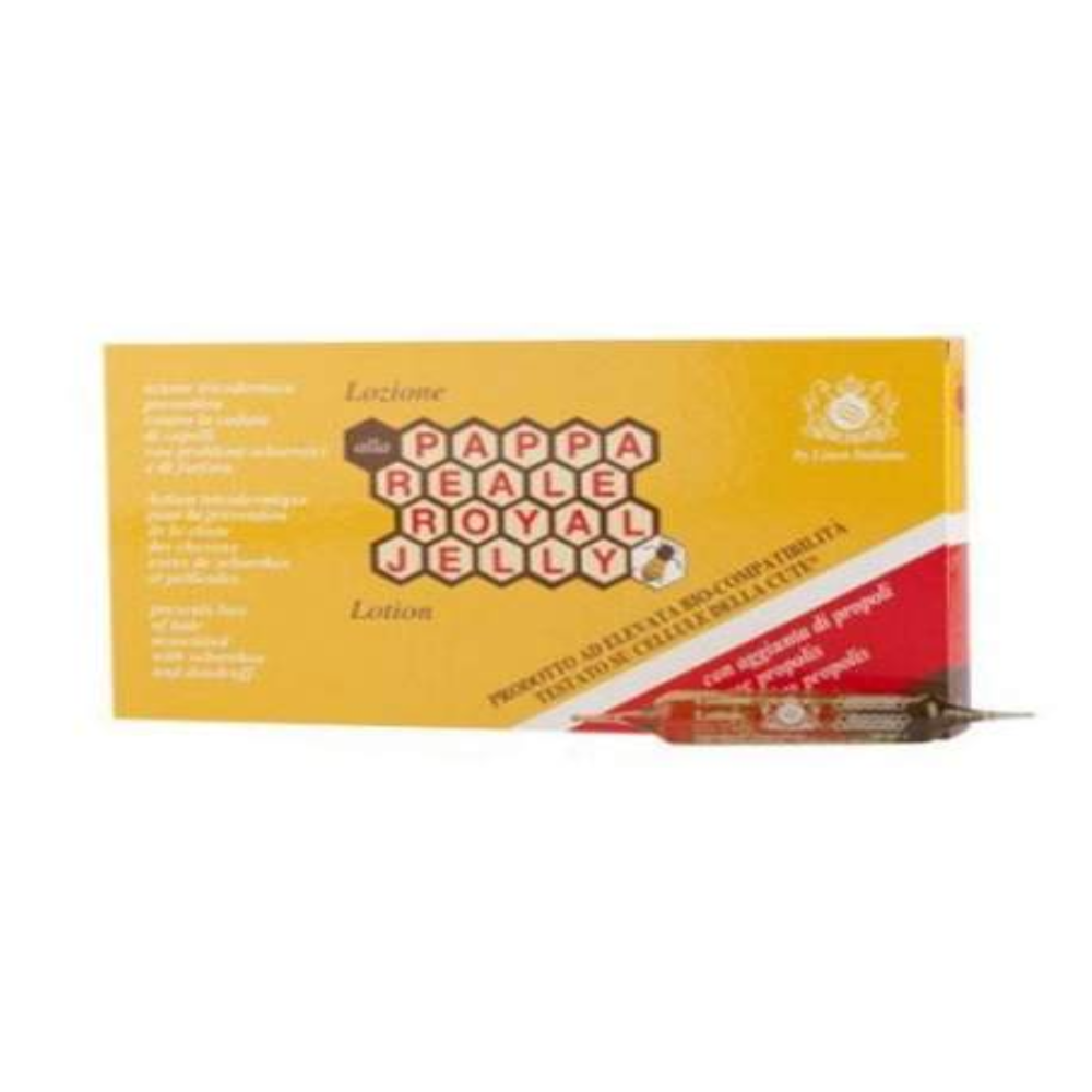 LINEA ITALIANA PAPPA REALE ROYAL JELLY LOZIONE ANTICADUTA 12FIALE X 10ML