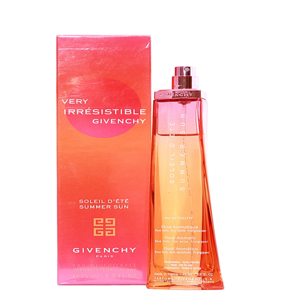 GIVENCHY VERY IRRESISTIBLE SOLEIL D'ETE' EDT 75ML