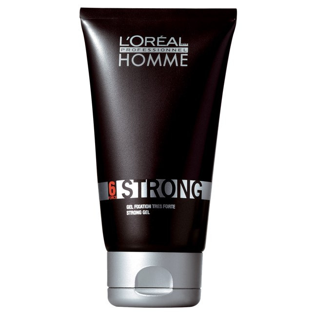 -LOREAL HOMME 6 STRONG GEL FISSAGGIO EXTRA FORTE 150ML