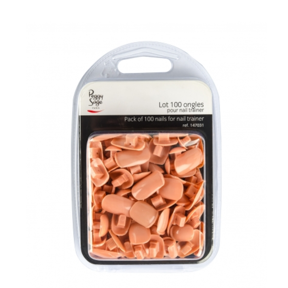 PEGGY SAGE 147031 PACK 100 NAILS FOR NAIL TRAINER