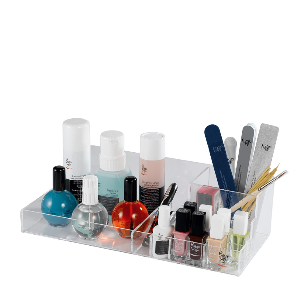 PEGGY SAGE 155355 VASSOIO PMANICURE PROFESSIONALE PLEXIGLAS