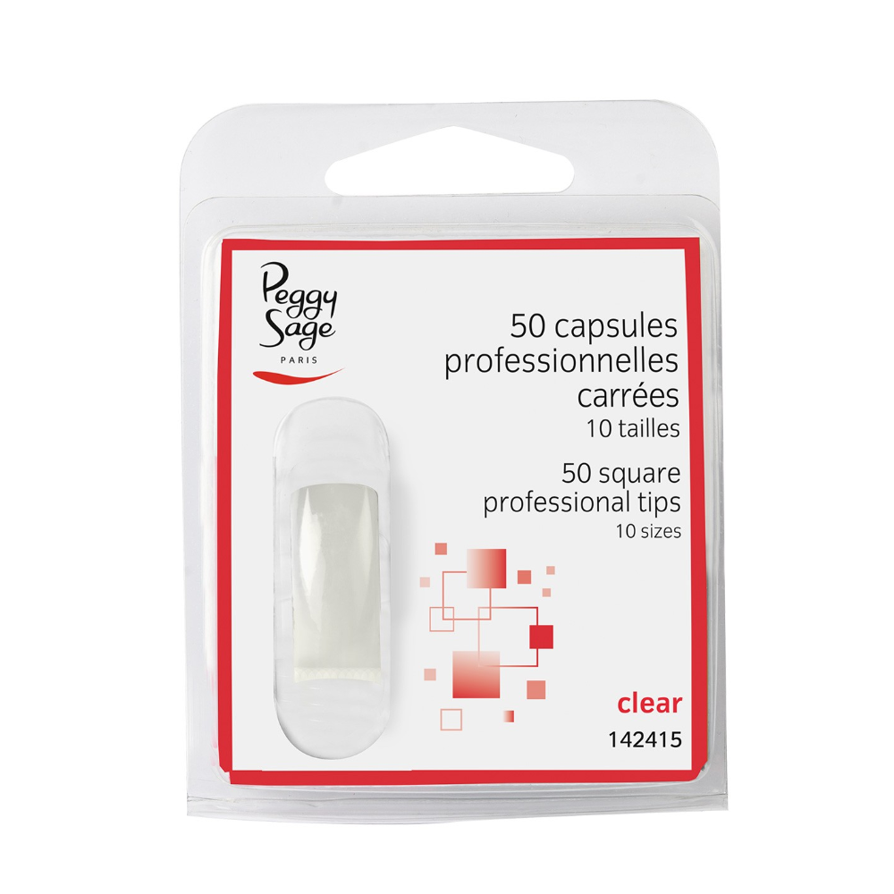 PEGGY SAGE 142415 50 CAPSULE PROFESSIONALI QUADRATE