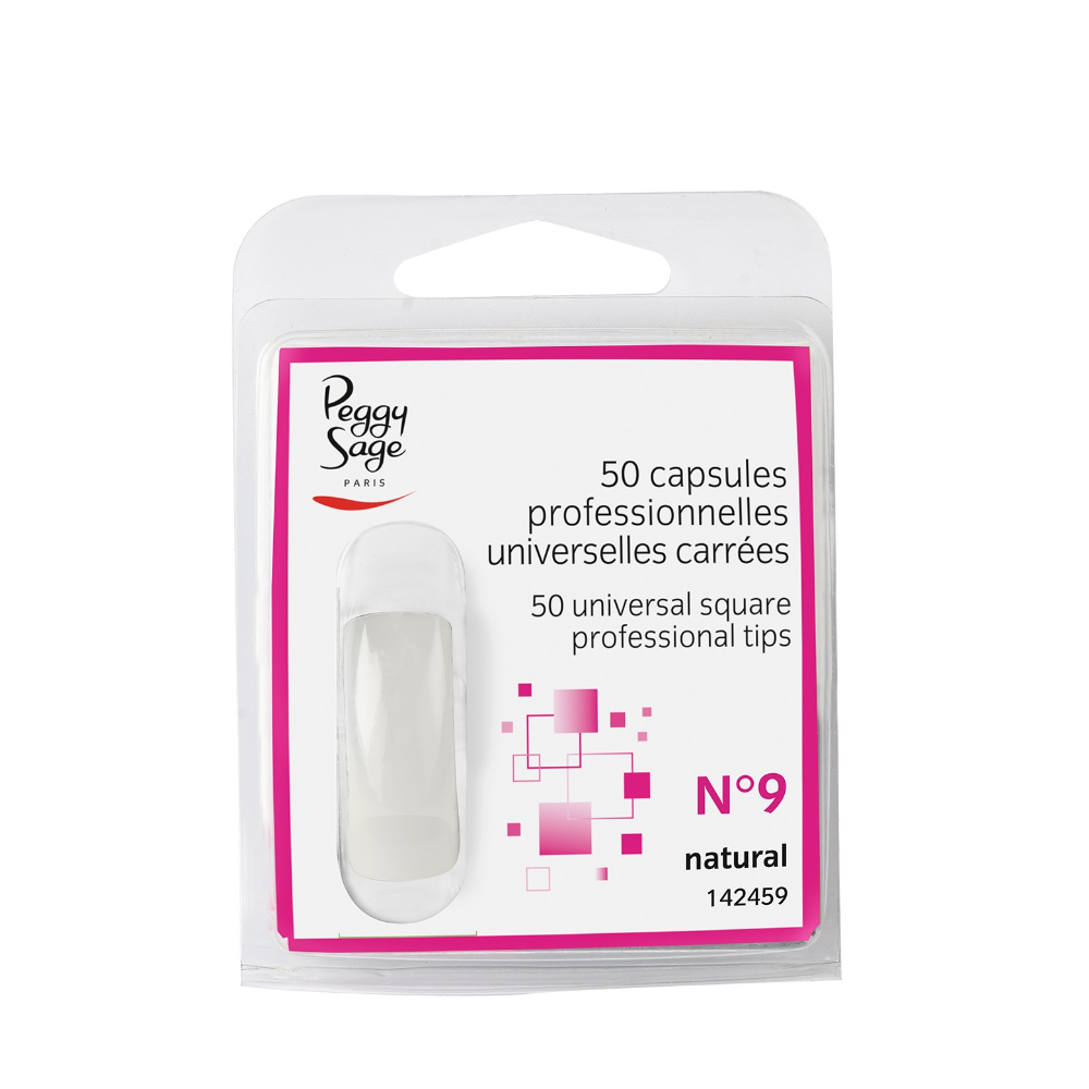 PEGGY SAGE 142459 50 CAPSULE PROFESSIONALI UNIVERSALI QUADRATE N°9