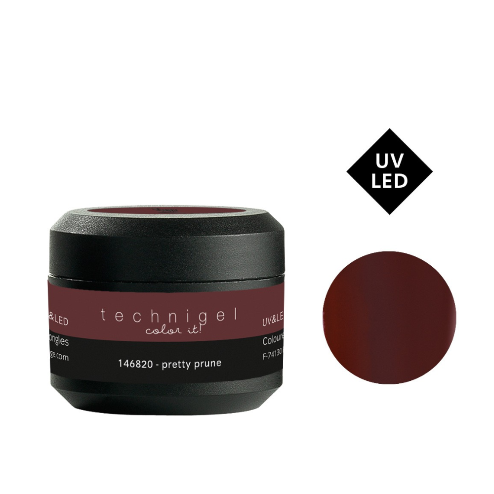 PEGGY SAGE 146820 GEL UV/LED COLORATO PER UNGHIE PRETTY PRUNE 5GR