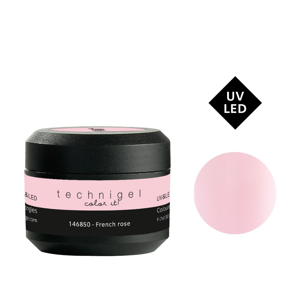 PEGGY SAGE 146850 GEL UV/LED COLORATO PER UNGHIE FRENCH ROSE 5GR