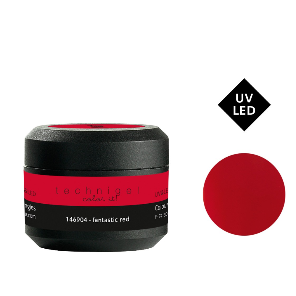 PEGGY SAGE 146904 GEL UV/LED COLORATO PER UNGHIE FANTASTIC RED 5GR