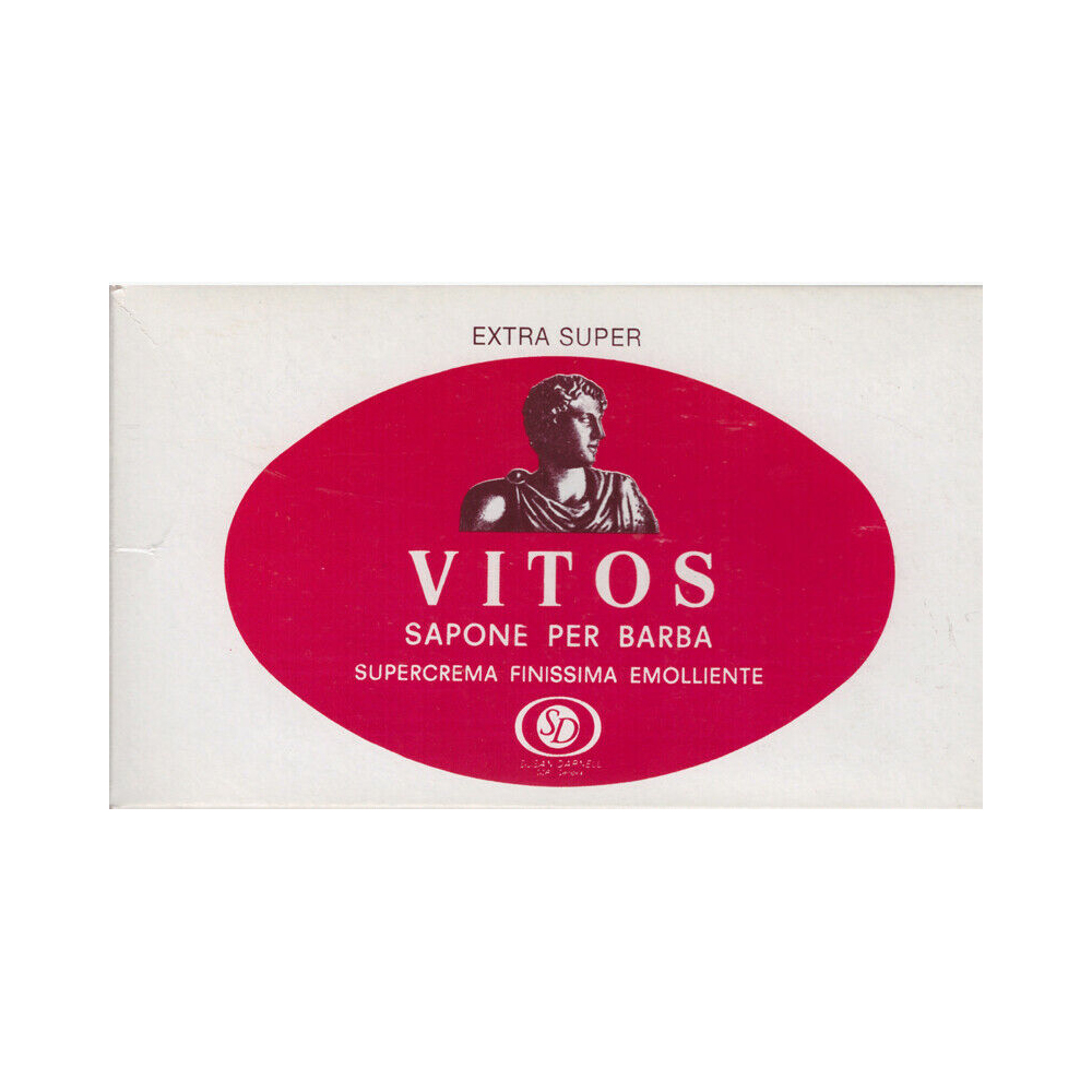 VITOS SAPONE DA BARBA EXTRA SUPER CREMA FINISSIMA 1000GR ROSSO 1001