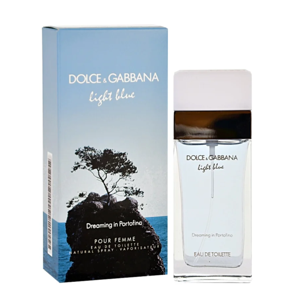 -DOLCE&GABBANA LIGHT BLUE DREAMING IN PORTOFINO POUR FEMME EDT 50ML