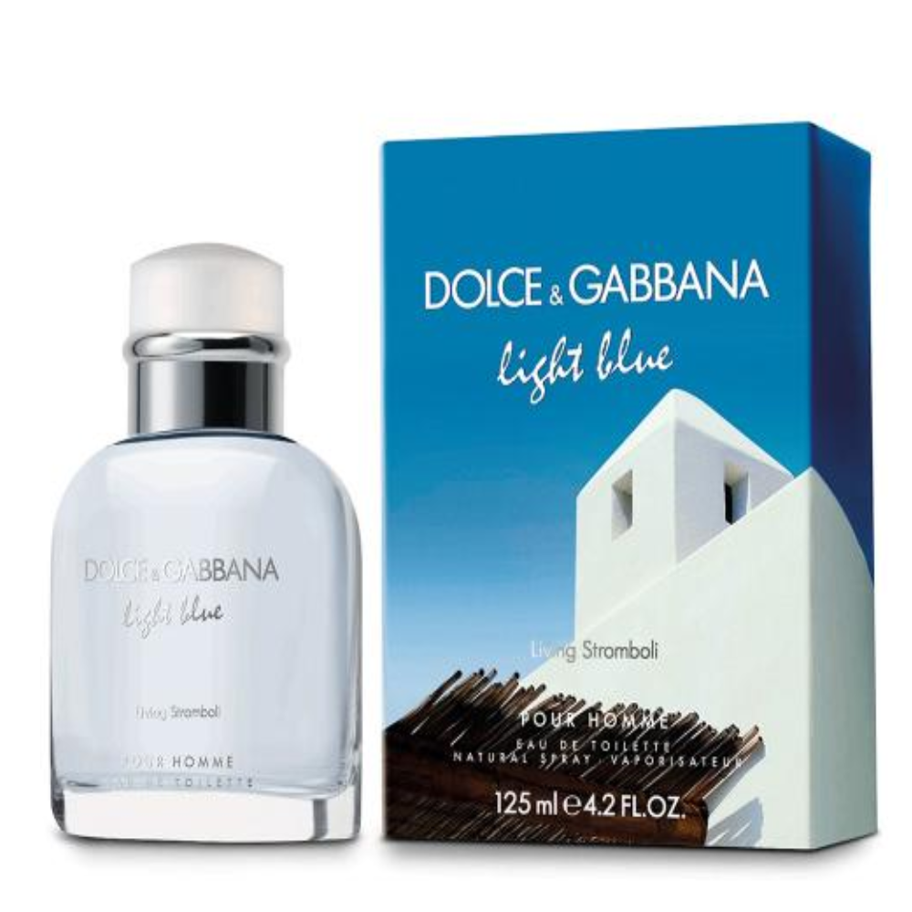 -DOLCE&GABBANA LIGHT BLUE LIVING STROMBOLI POUR HOMME EDT 125ML