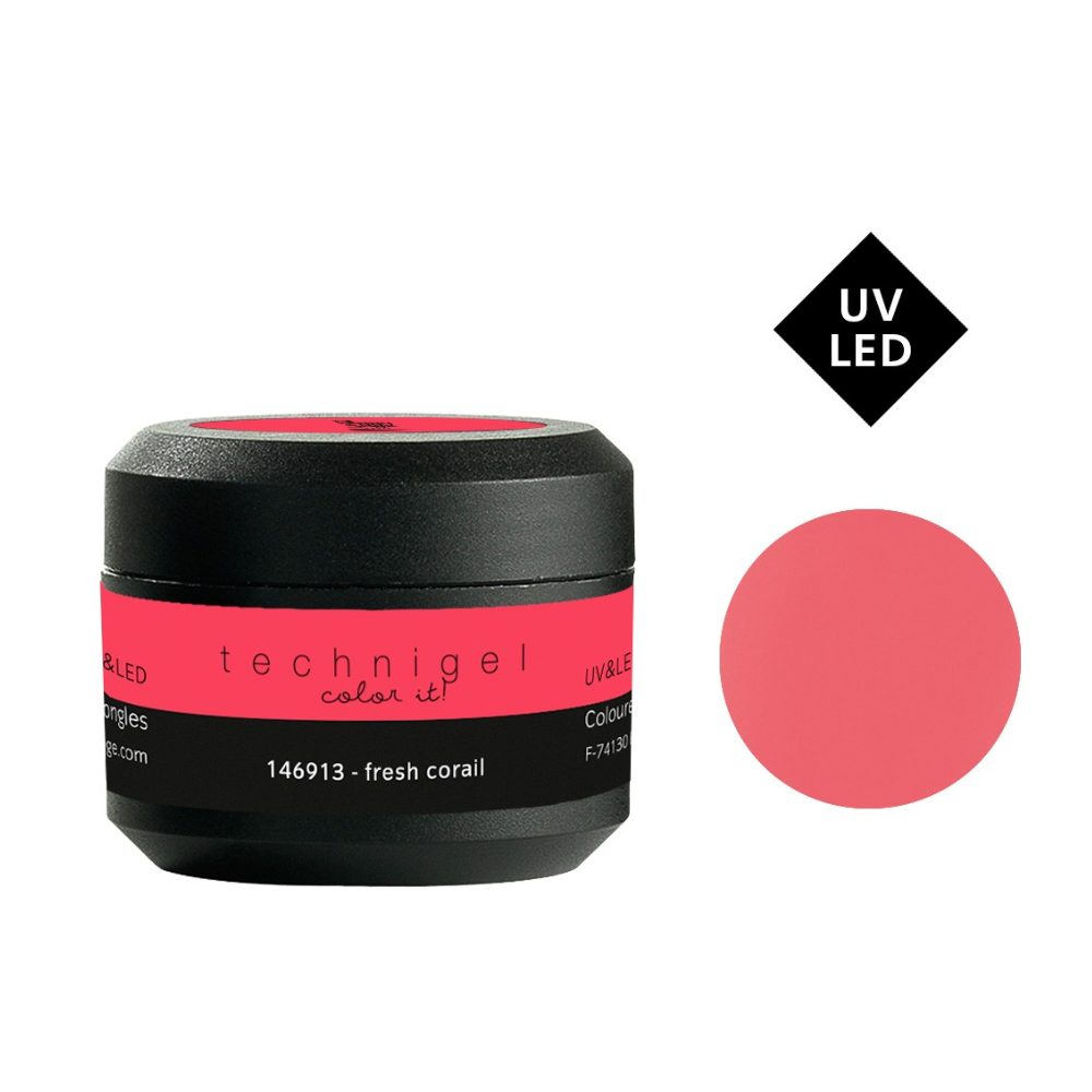 PEGGY SAGE 146913 GEL UV/LED COLORATO PER UNGHIE FRESH CORAIL 5GR