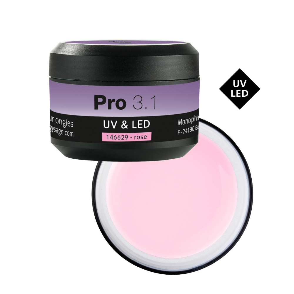 PEGGY SAGE 146629 PRO 3.1 GEL MONOFASE UV 50GR ROSA