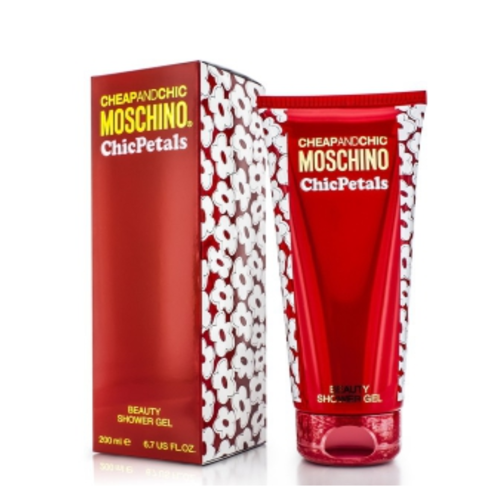 -MOSCHINO CHEAP AND CHIP PETALS SHOWER GEL 200ML