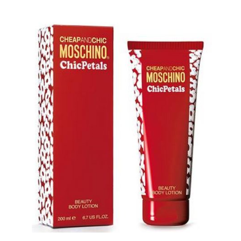 -MOSCHINO CHEAP AND CHIP PETALS BODY LOTION 200ML