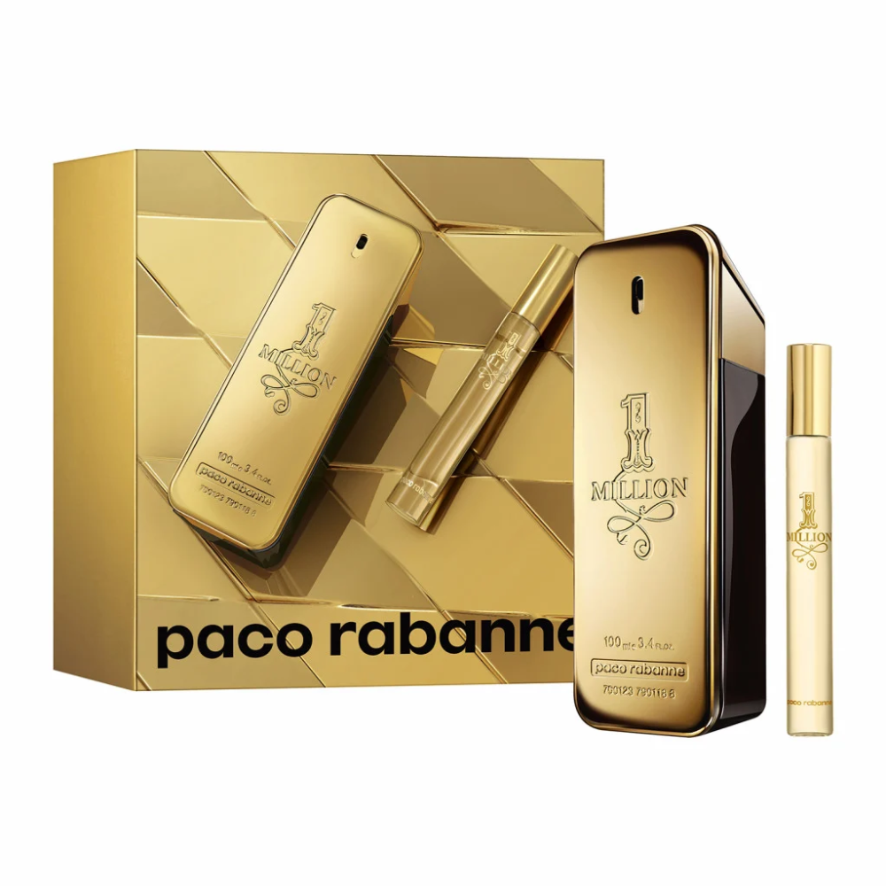 PACO RABANNE 1 MILLION CONF.EDT 100ML+TRAVEL SPRAY 10ML