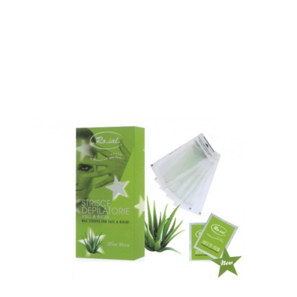 -ROIAL STRISCE PER DEPILAZIONE VISO ALOE VERA 20PZ CER2302