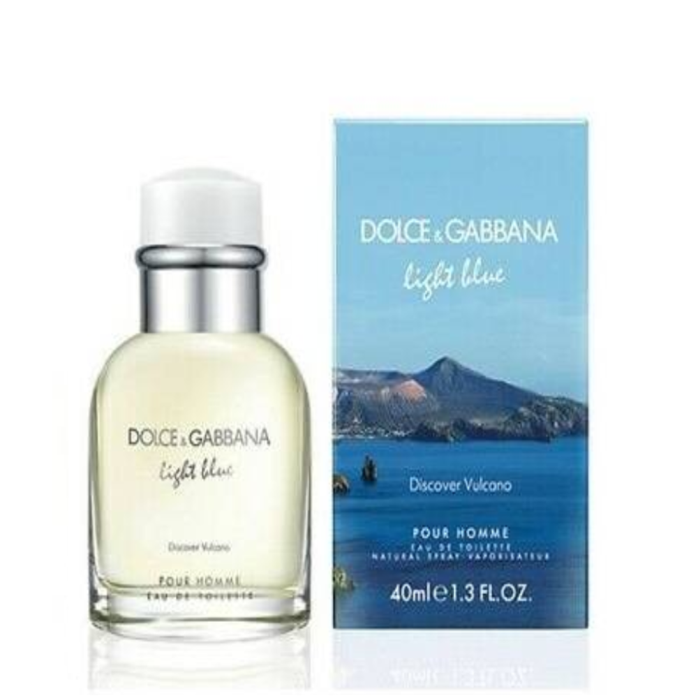 -DOLCE&GABBANA LIGHT BLUE DISCOVER VULCANO POUR HOMME EDT 40ML