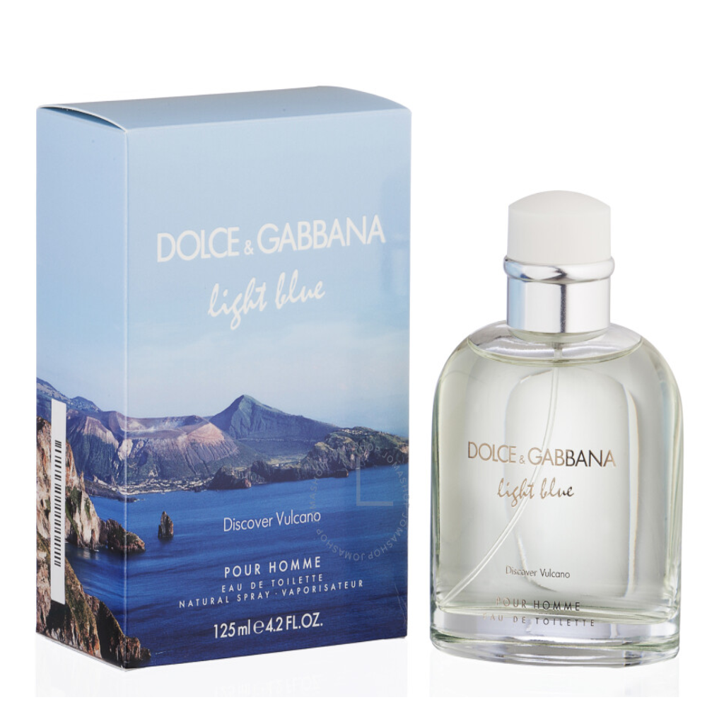 -DOLCE&GABBANA LIGHT BLUE DISCOVER VULCANO POUR HOMME EDT 125ML