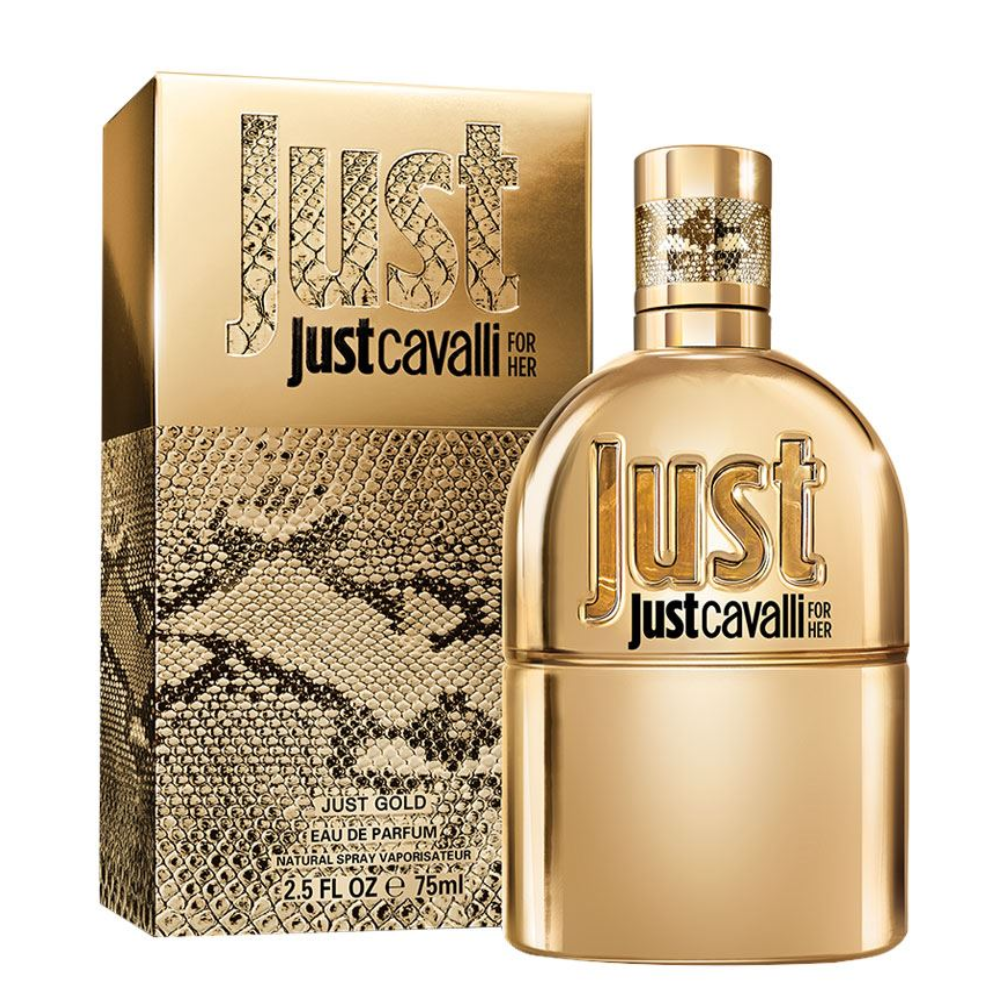 ROBERTO CAVALLI JUST GOLD HER EDP 75ML