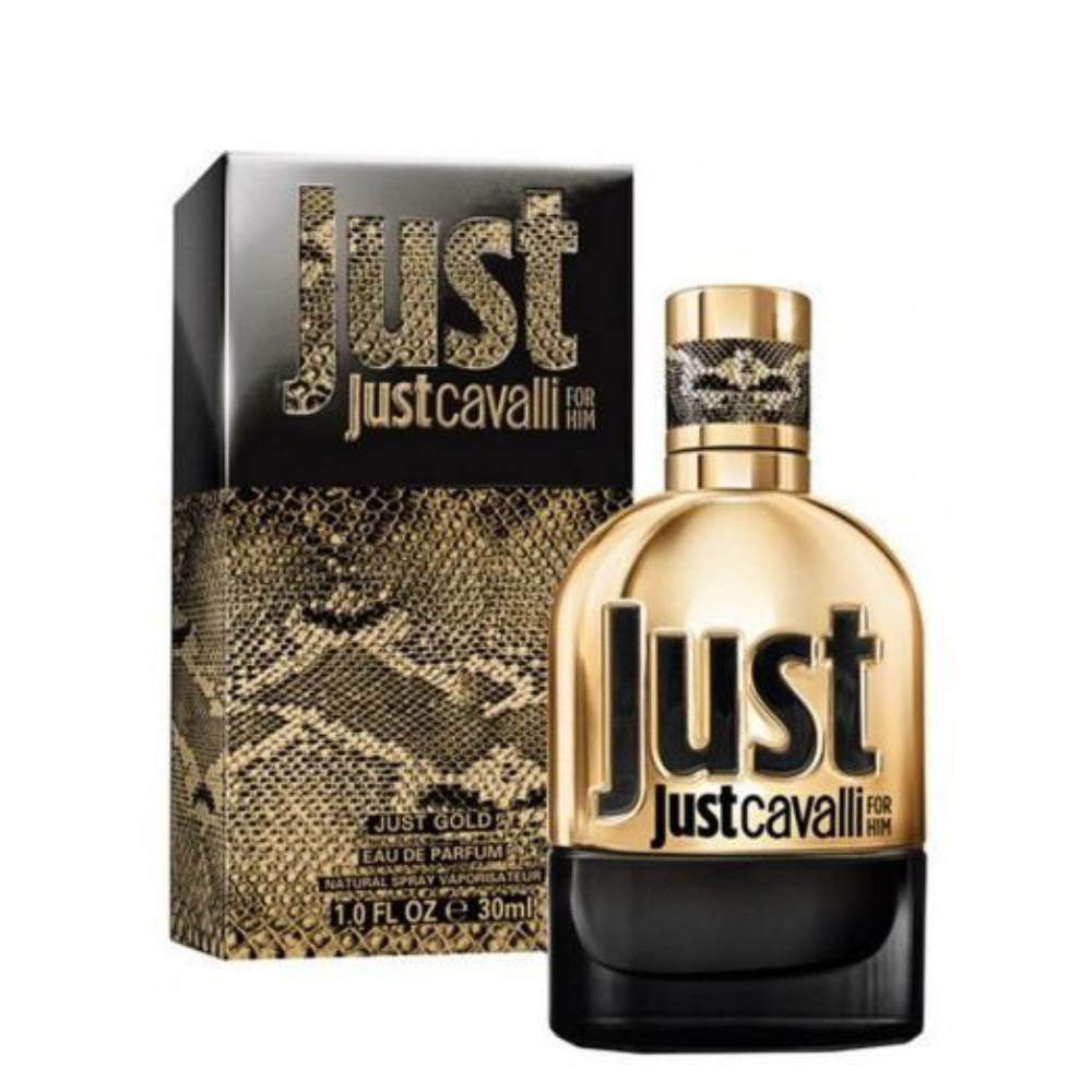 ROBERTO CAVALLI JUST GOLD FOR HIM EDP 30ML