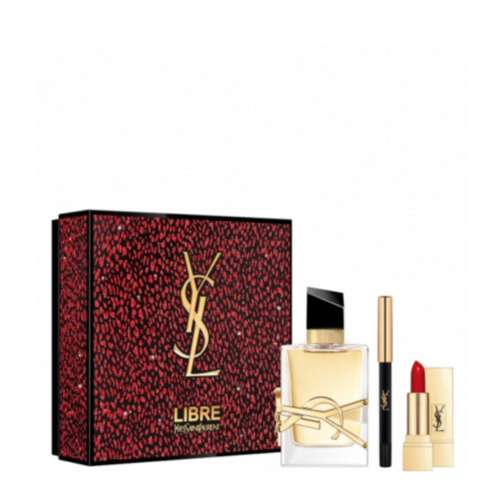 YSL LIBRE CONF. EDP 50ML+MATITA OCCHI+ROSSETTO