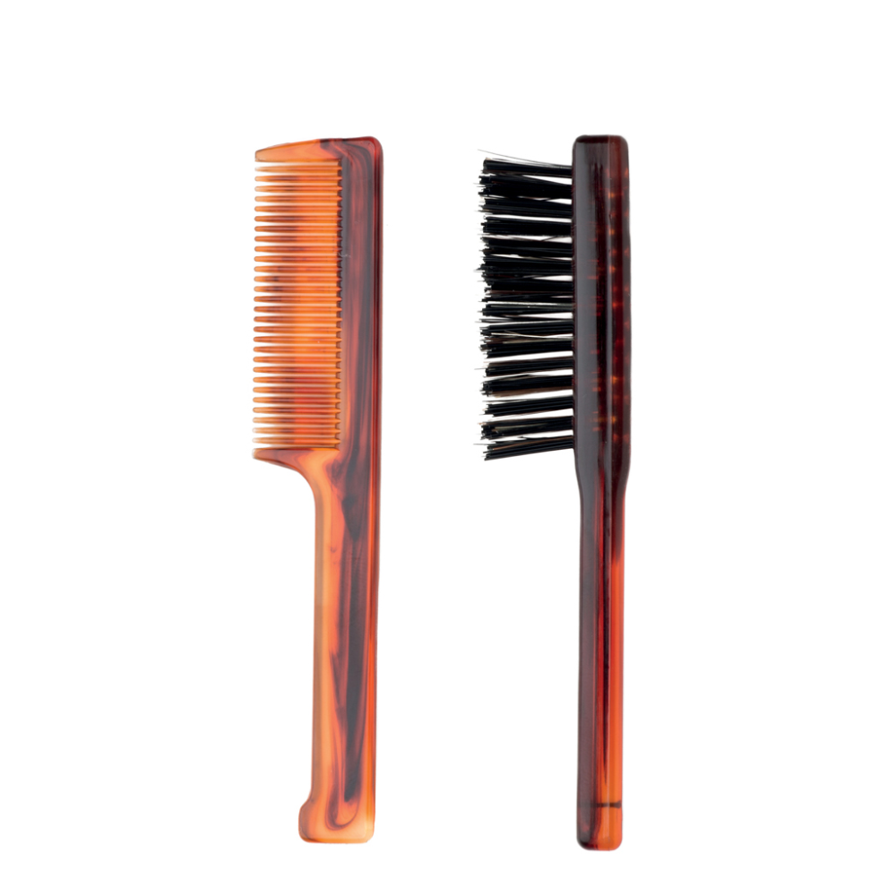 MORO PETTINE+SPAZZOLA BARBA E BAFFI KIT 41485