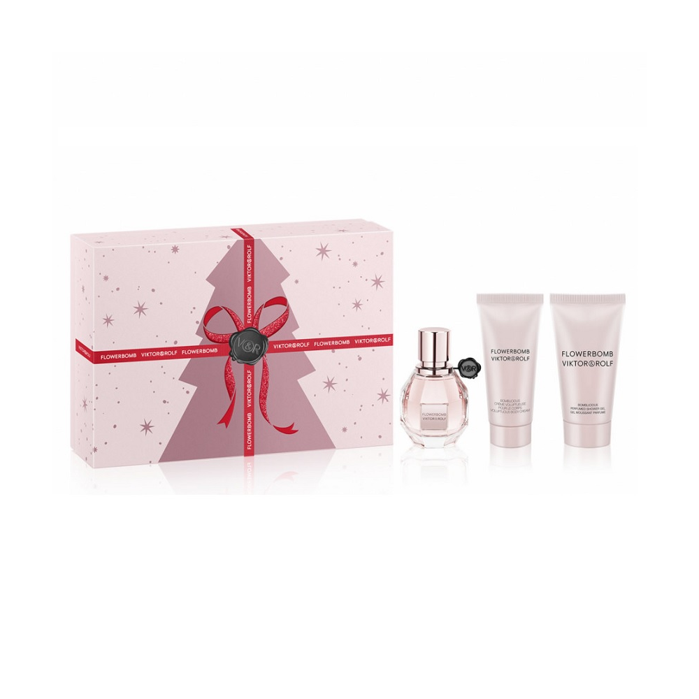 VIKTOR&ROLF FLOWER BOMB CONF. EDP 30ML+GEL DOCCIA 50ML+LATTE CORPO 40ML