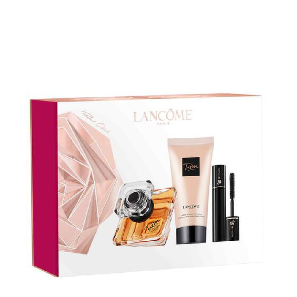 LANCOME TRESOR CONF. EDP 30ML+BODY LOTION 50ML+MASCARA HYPNOSE