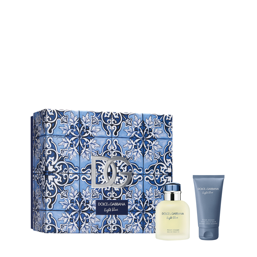 DOLCE&GABBANA LIGHT BLUE UOMO CONF.AFTER SHAVE 50ML + EDT 75ML
