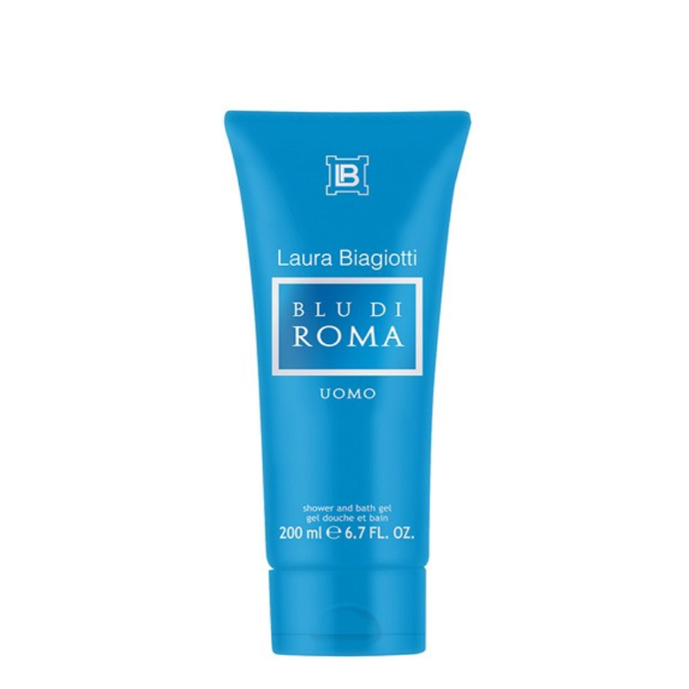 LAURA BIAGIOTTI BLU DI ROMA UOMO SHOWER GEL 200ML