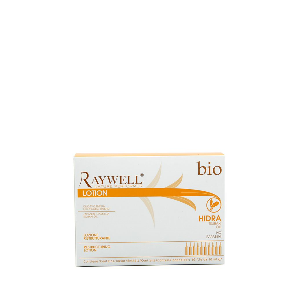 RAYWELL BIO HIDRA LOZIONE RISTRUTTURANTE CAPELLI SECCHI 10FIALE X 10ML RR353