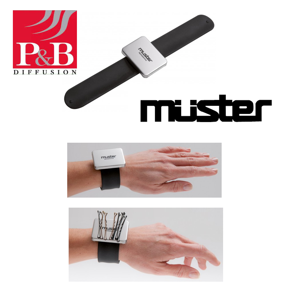 MUSTER 10624 BRACCIALE MAGNETICO IN SILICONE