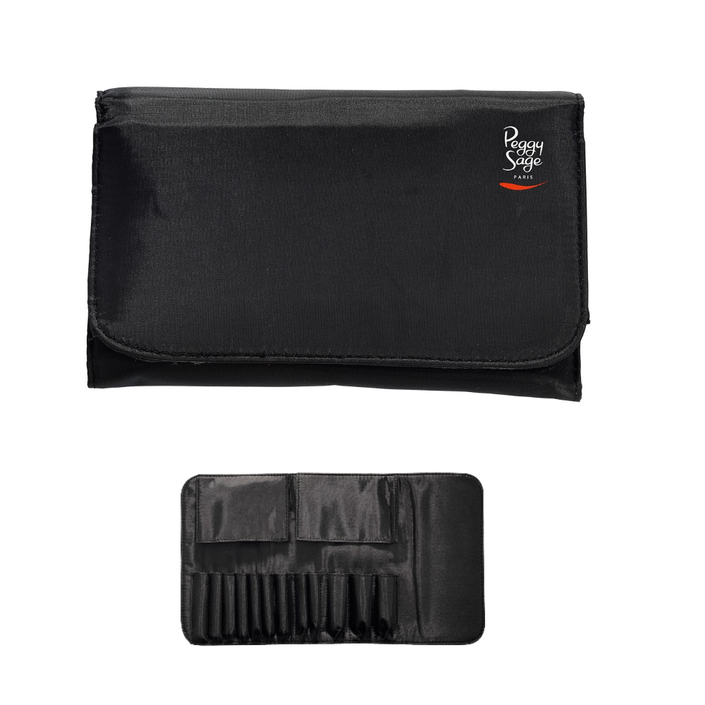 PEGGY SAGE 135302 POCHETTE VUOTA PER 12 PENNELLI MAKE-UP