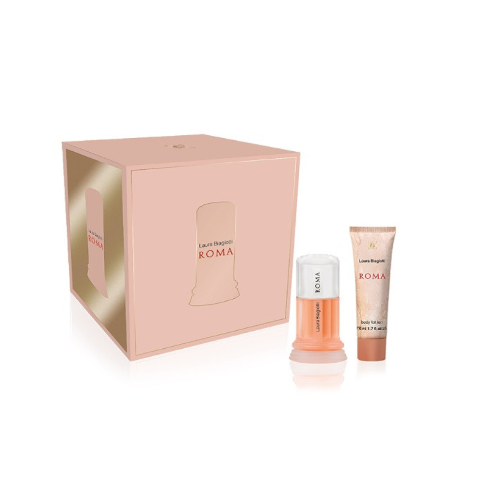 LAURA BIAGIOTTI ROMA DONNA CONF. BODY LOTION 50ML + EDT 25ML
