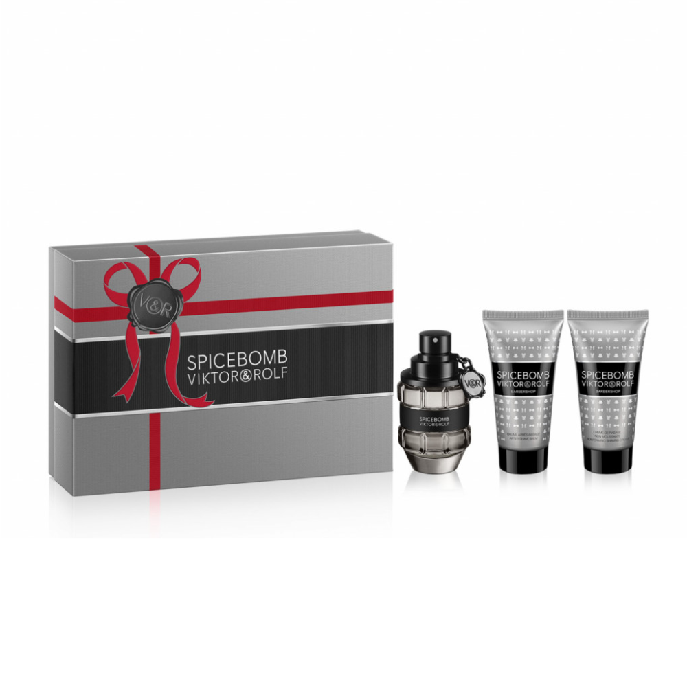 VIKTOR&ROLF SPICEBOMB CONF. EDT 50ML+CREMA DA BARBA 50ML+DOPOBARBA 50ML