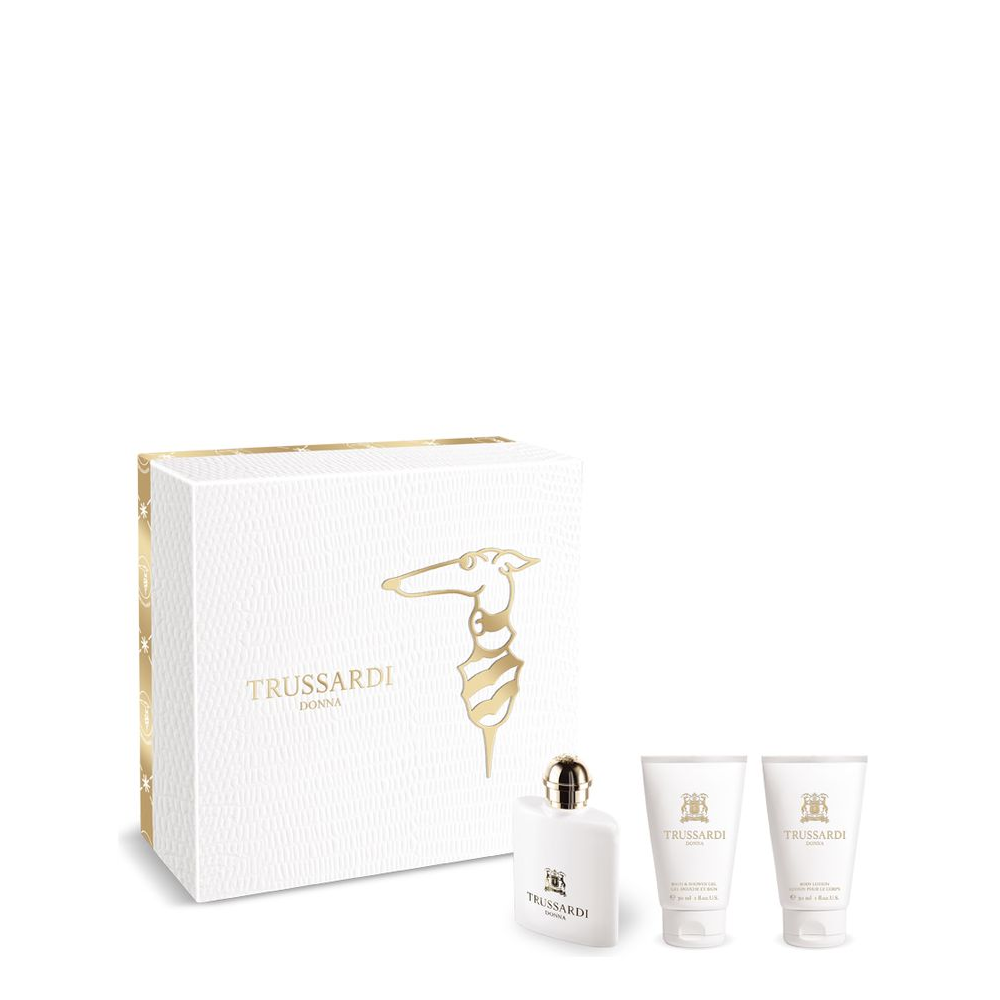 TRUSSARDI DONNA CONF. GEL DOCCIA 30ML+EDP 30ML+LOZIONE CORPO