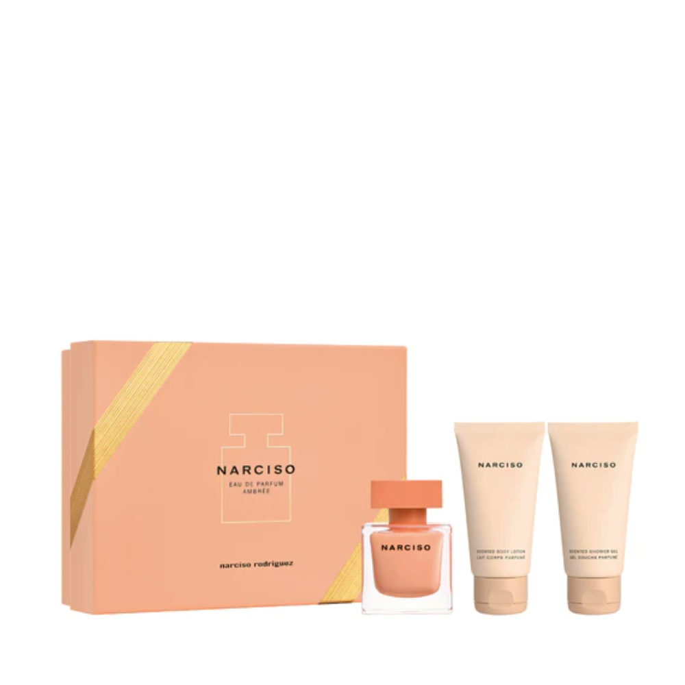 NARCISO RODRIGUEZ AMBREE CONF. EDP 50ML+LATTE CORPO 50ML+GEL DOCCIA 50ML