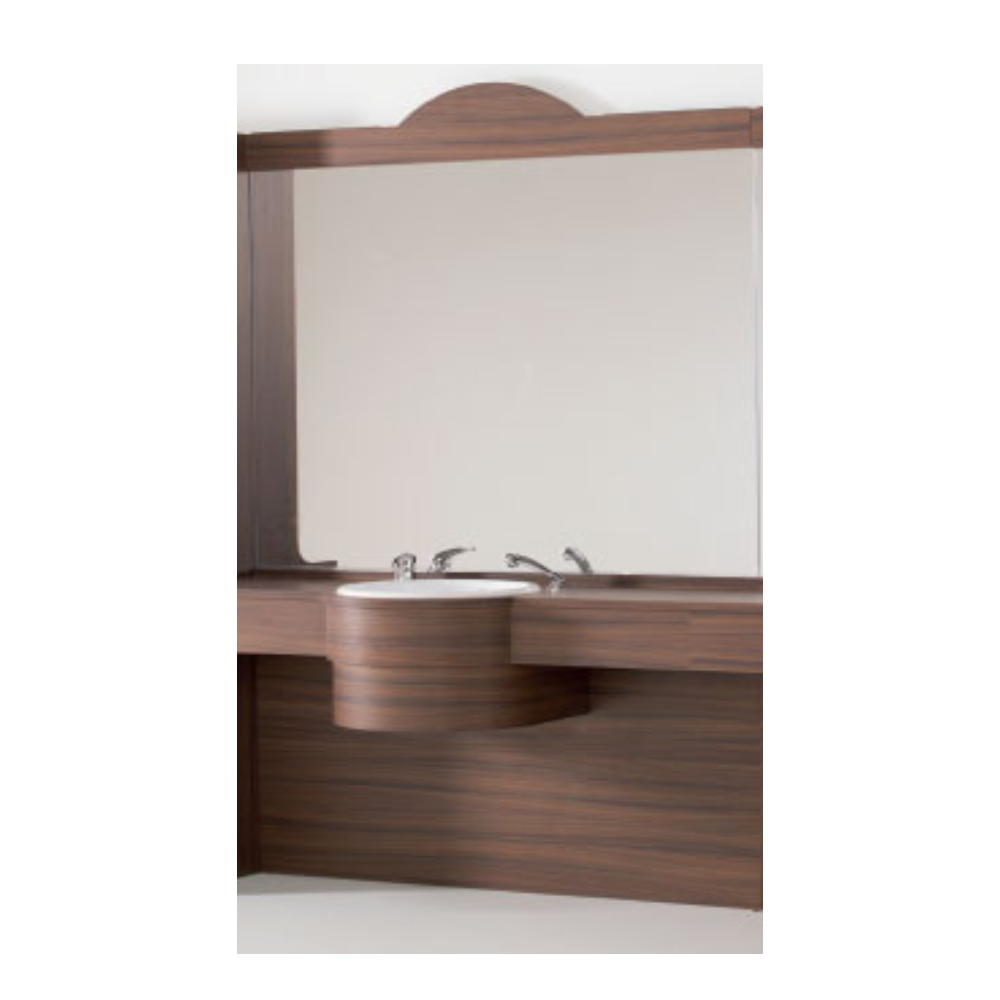 BONVINI MOBILE DI SERVIZIO CENTRALE ELEGANCE CON SPECCHIO E LAVELLO