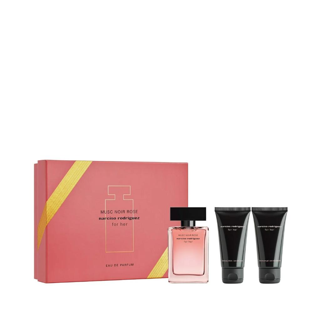 NARCISO RODRIGUEZ PURE MUSC ROSE FOR HER CONF. EDP 50ML+LATTE CORPO 50ML+GEL DOCCIA 50ML