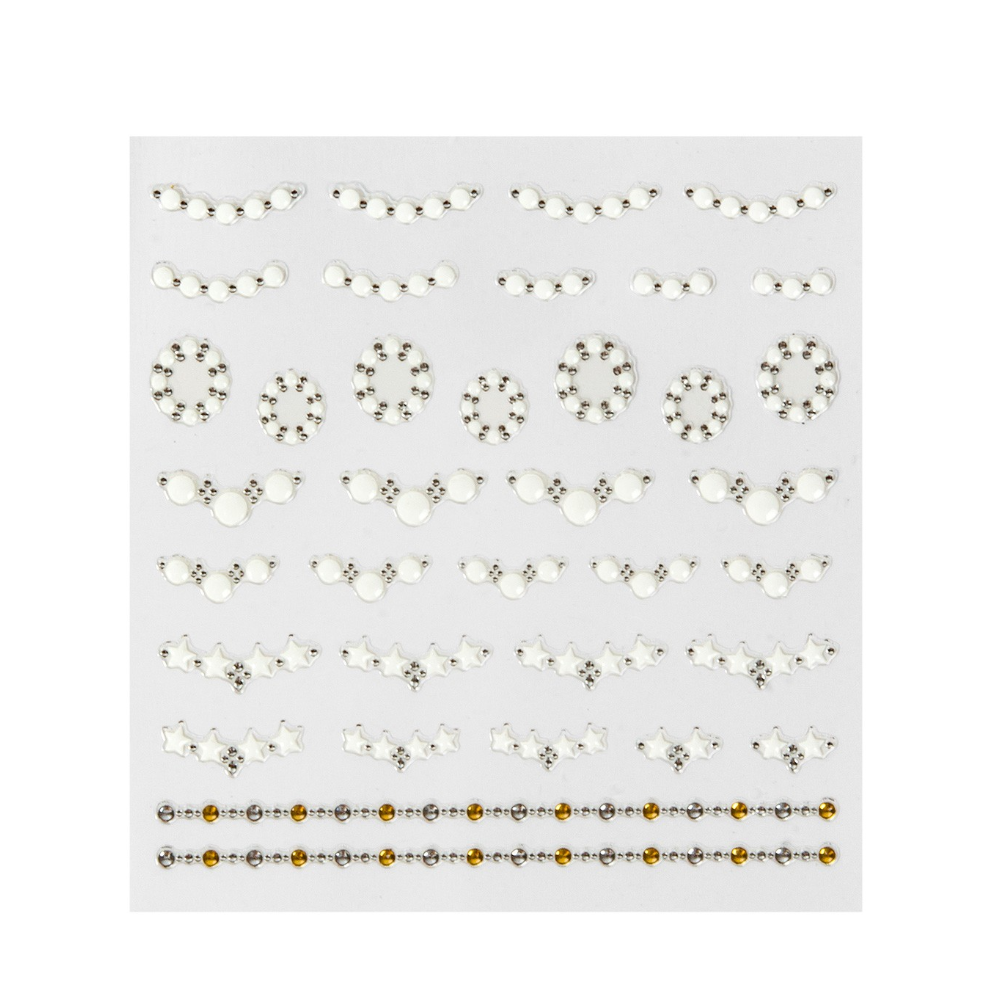 PEGGY SAGE 149232 DECORAZIONI ADESIVE PER UNGHIE JEWEL