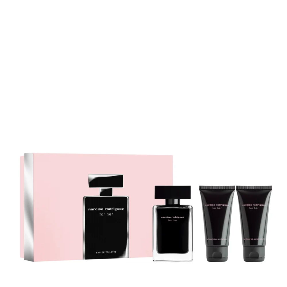 NARCISO RODRIGUEZ FOR HER CONF. LATTE CORPO 50ML+GEL DOCCIA 50ML+EDT 50ML