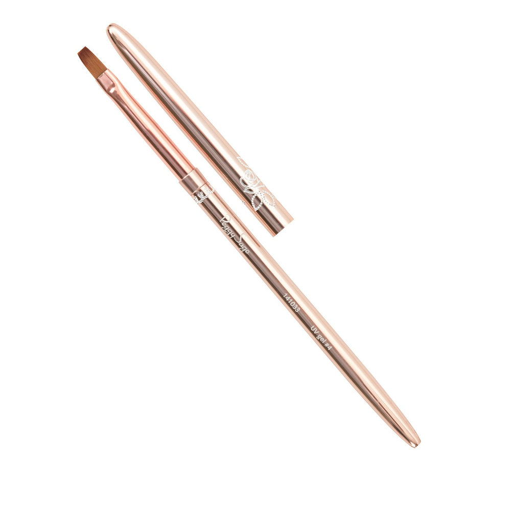 PEGGY SAGE 141033 PENNELLO GEL ROSE GOLD QUADRATO MISURA 4