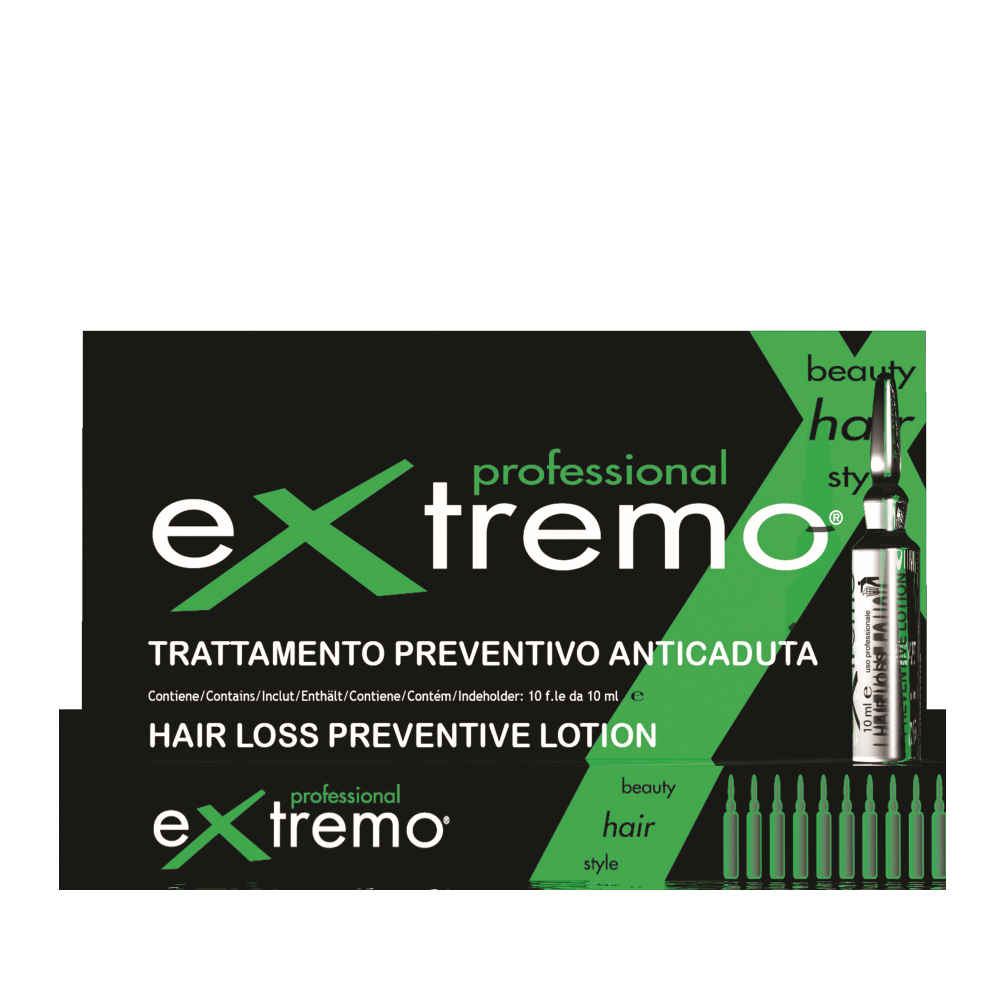 -EXTREMO TRATTAMENTO ANTICADUTA 10FIALE X 10ML EX211