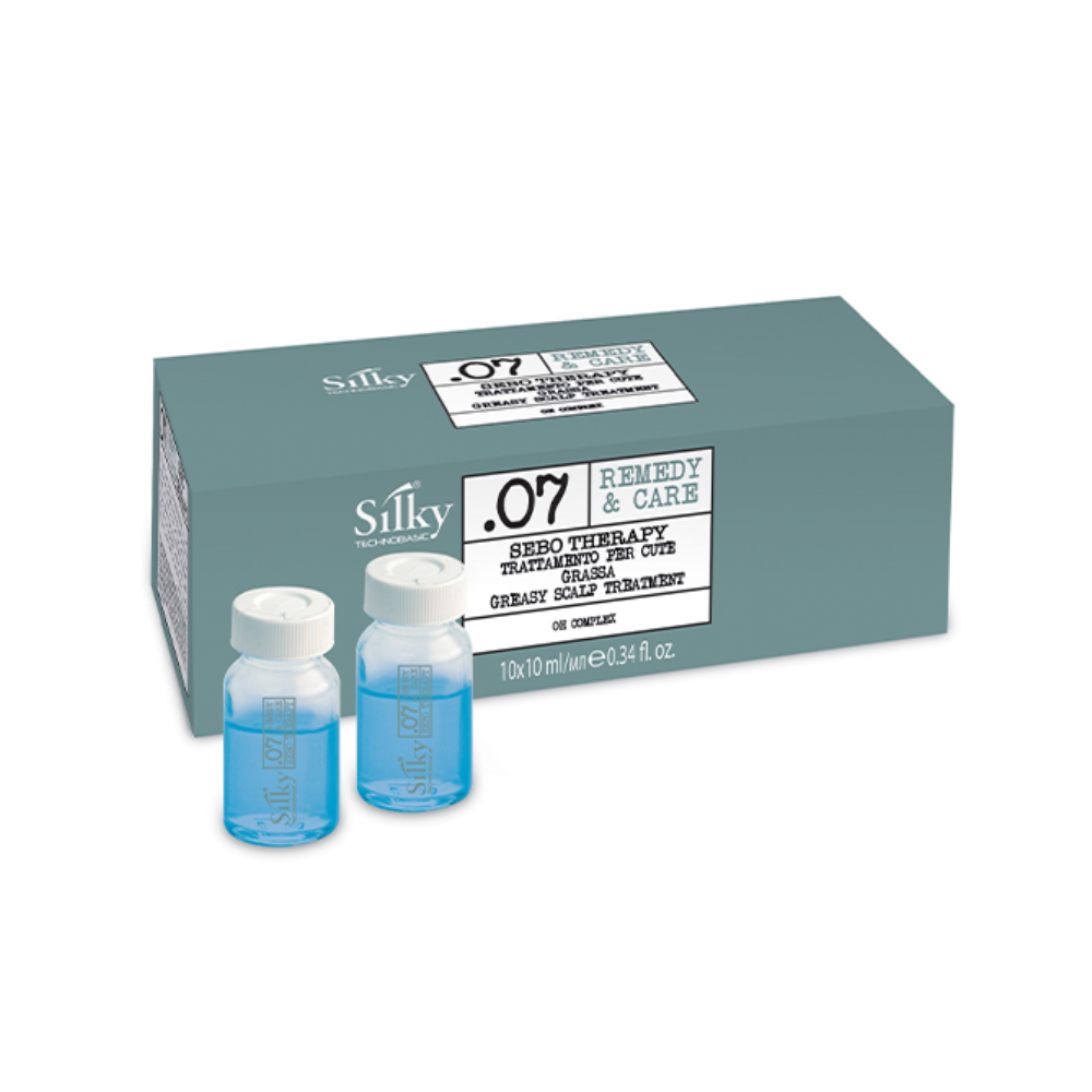 SILKY 07 REMEDY E CARE SEBO THERAPY LOZIONE CUTE GRASSA 10FIALE X 10ML