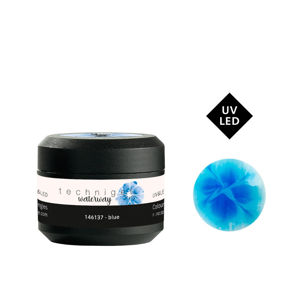 PEGGY SAGE 146137 GEL COLORATO PER UNGHIE UV/LED WATERWAY BLUE 5GR