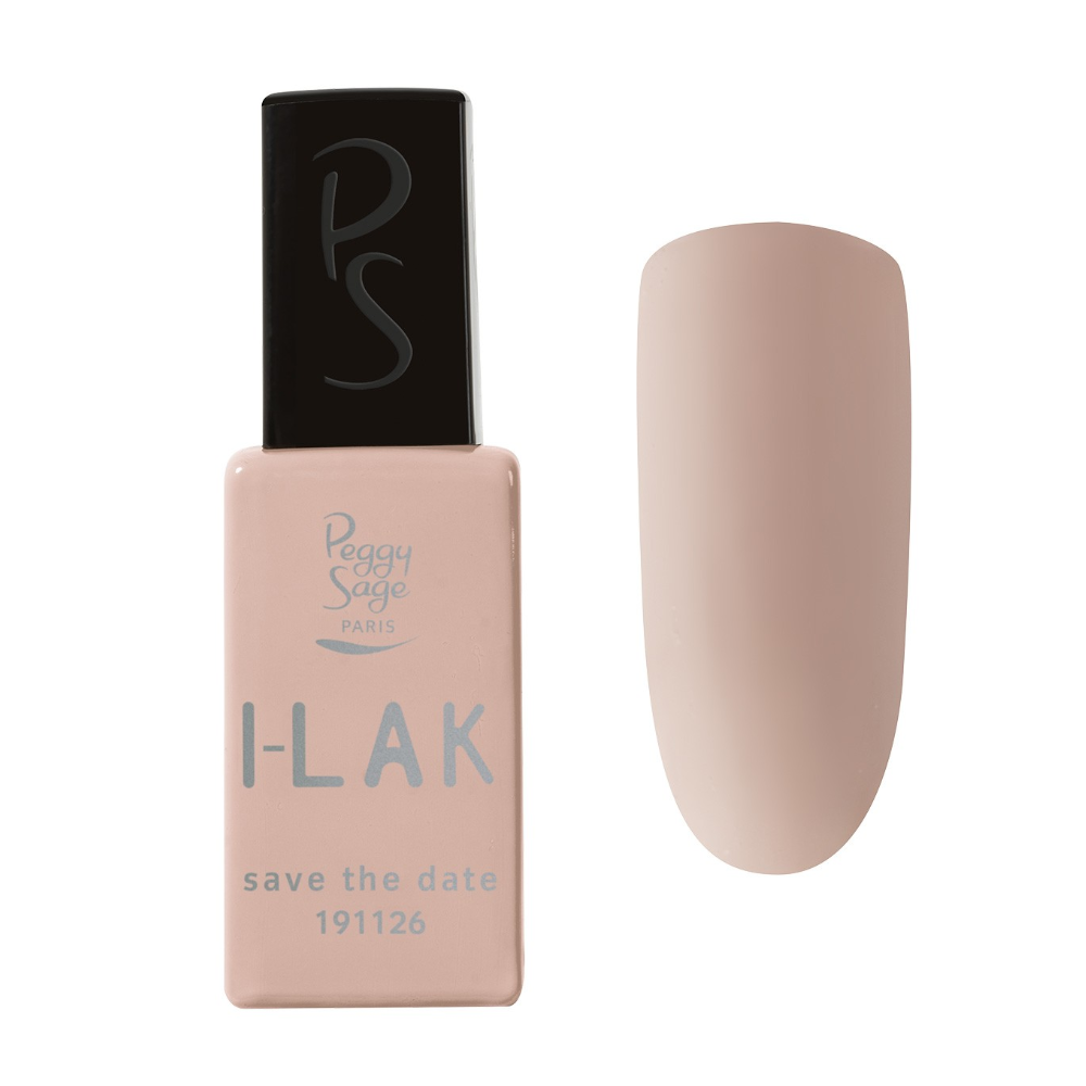 PEGGY SAGE 191126 I-LAK SOAK OFF GEL POLISH SAVE THE DATE 11ML