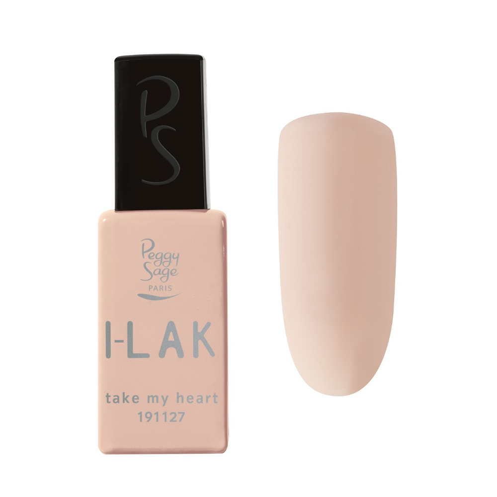 PEGGY SAGE 191127 I-LAK SOAK OFF GEL POLISH TAKE MY HEART 11ML