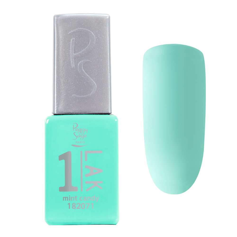 PEGGY SAGE 182071 ONE-LAK 1-STEP GEL POLISH MINT CANDY 5ML