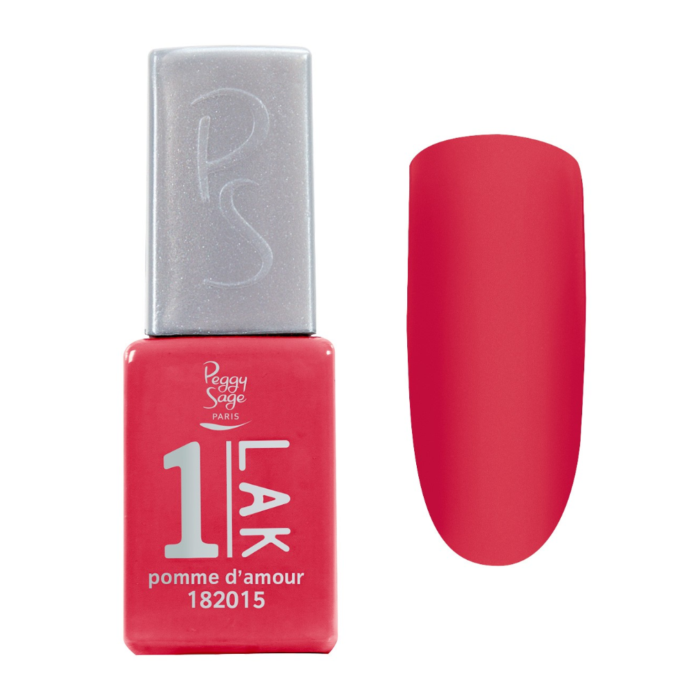 PEGGY SAGE 182015 ONE-LAK 1-STEP GEL POLISH POMME D'AMOUR 5ML