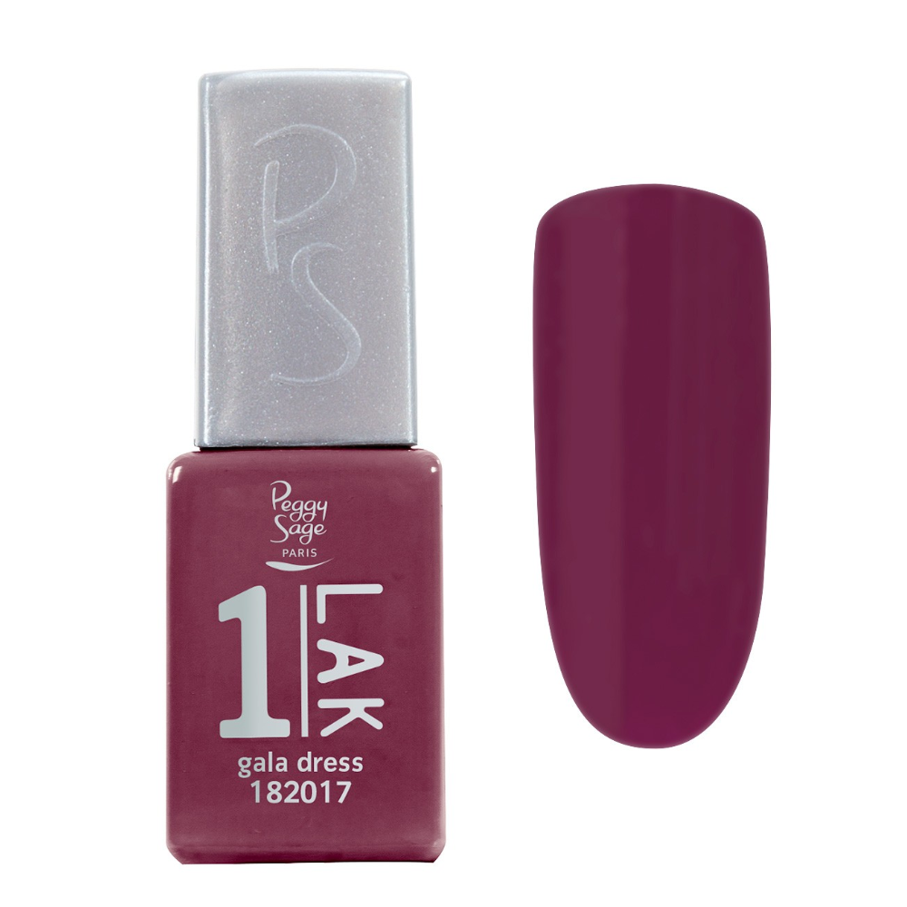 PEGGY SAGE 182017 ONE-LAK 1-STEP GEL POLISH GALA DRESS 5ML