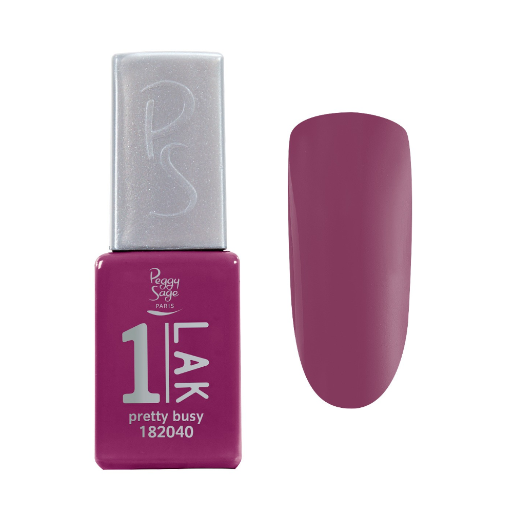 PEGGY SAGE 182040 ONE-LAK 1-STEP GEL POLISH PRETTY BUSY 5ML